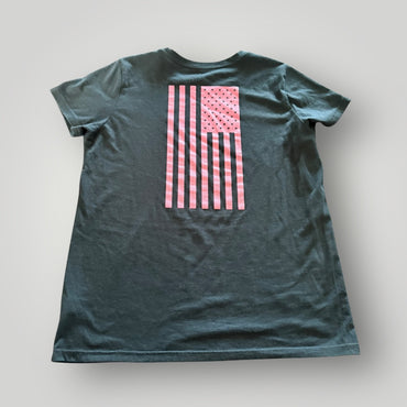 Patriotic Flag Tee Size Large