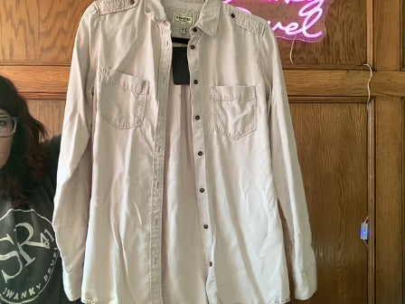 light violet Express Long Sleeve Top, Small