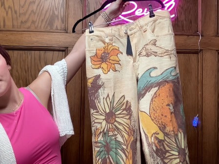 Yellow We The Free Women-Bottoms, 26