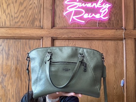 Green Coach Womens-Purse