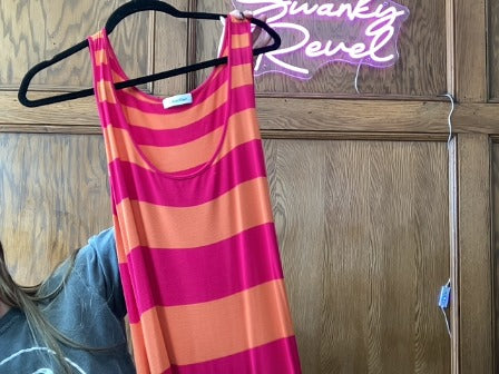 Pink/Orange Calvin Klein Women-Dresses/Rompers, No size