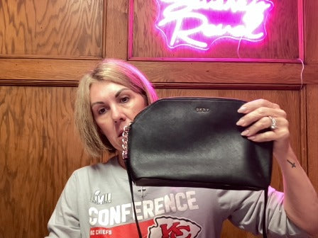 Black DKNY Women-Accessories/Purses
