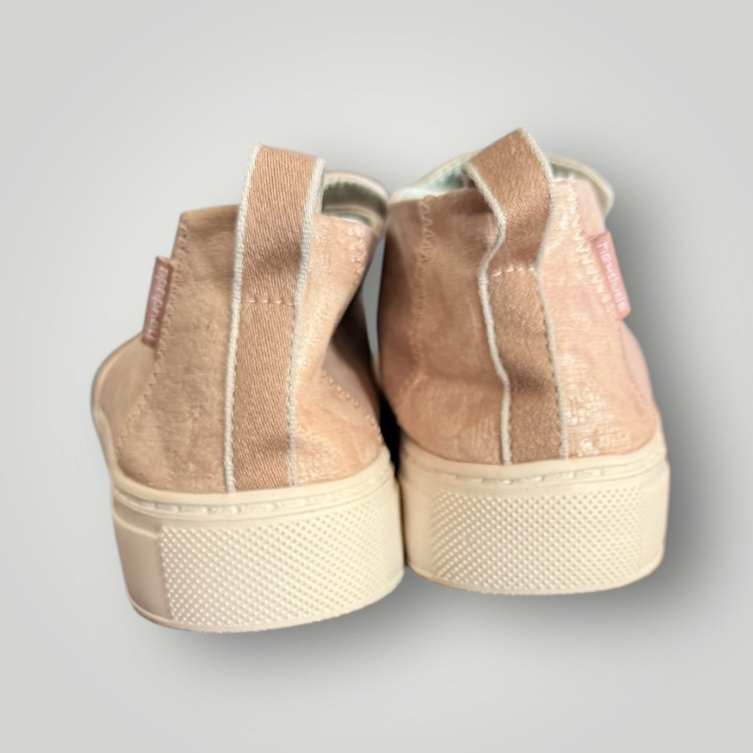 Blush Pink Hey Dude Slip On Size 9