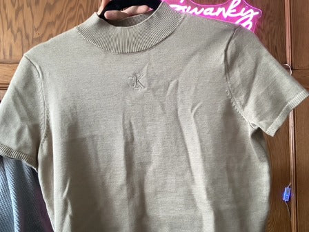 Black Calvin Klein Women-Tops, S