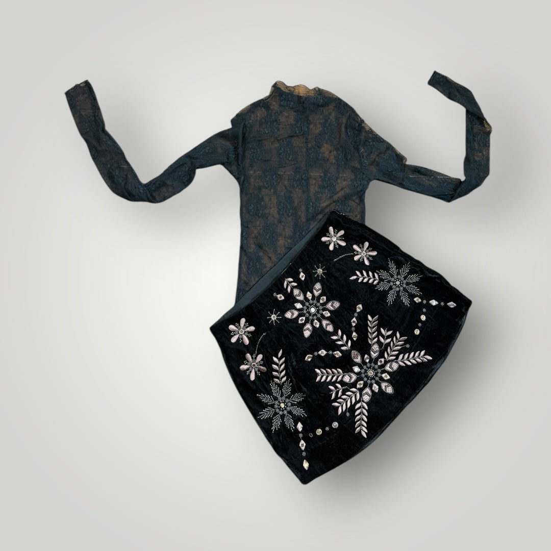 Women’s Mesh Long Sleeve Top (Boutique) Size Small