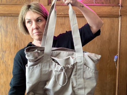 Oatmeal Bag Smart Women-Accessories/Purses