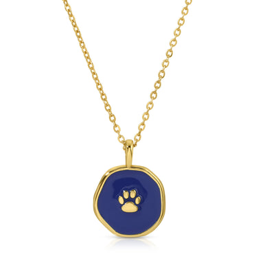 Paw Print Pendant Necklace