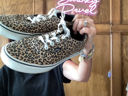 Leopard Vans sneakers, 8