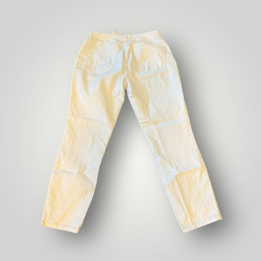 Joe’s Jeans Size 8 Slim Fit White Denim