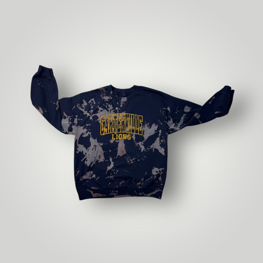 Lions Bleached Sweatshirt Size Medium