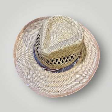 American Flag Straw Hat Size Small
