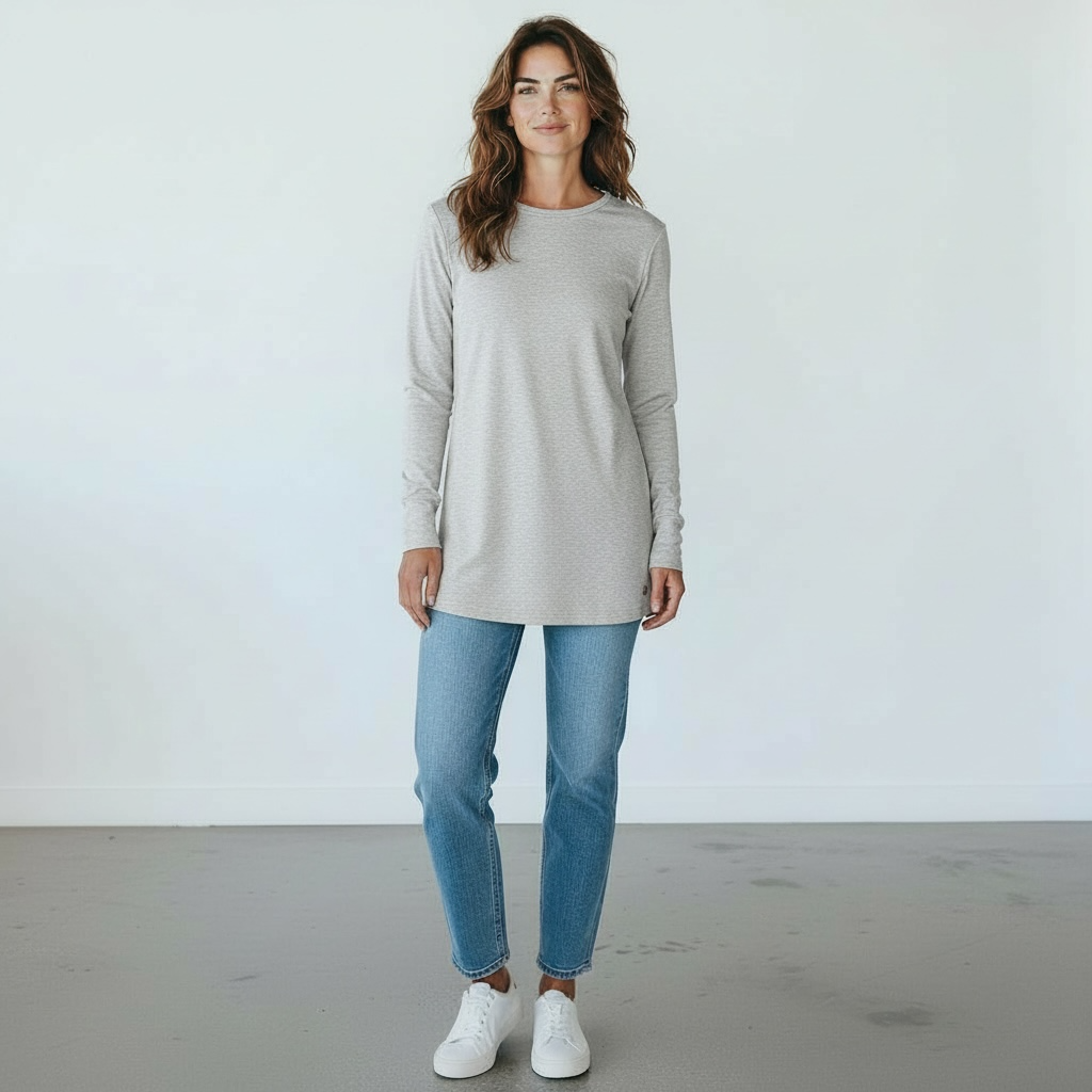 Jones New York Lightweight Long Sleeve Top Size Medium