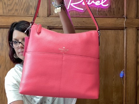 Coral Kate Spade Handbag, Medium