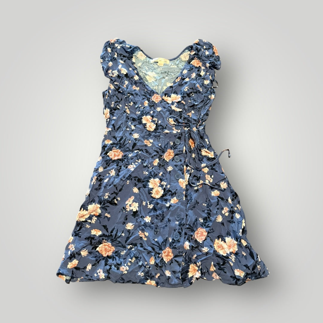 Band of Gypsies B.O.G. Collections Floral Wrap Dress Size Large