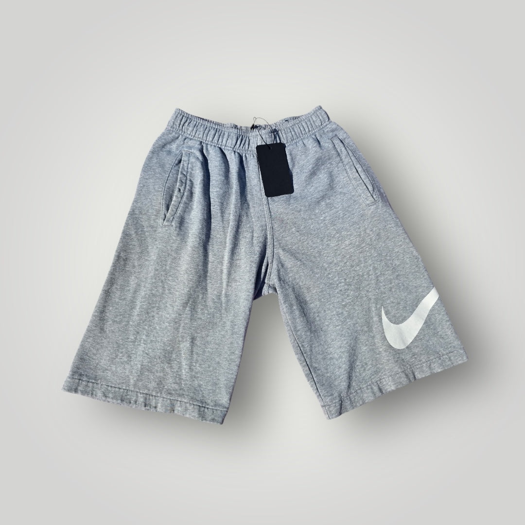 Nike Gray Swoosh Athletic Shorts Youth Size Medium