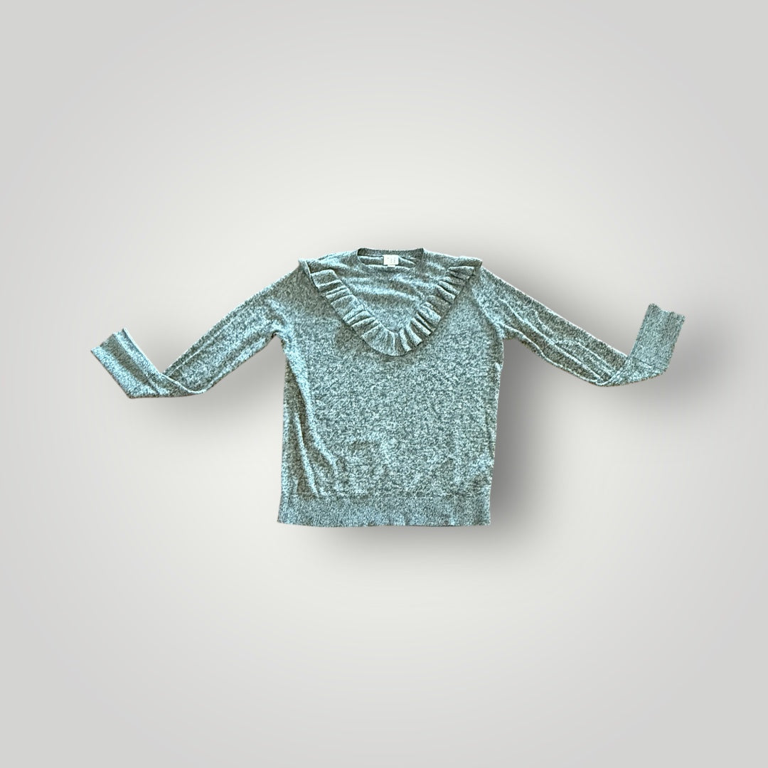 A New Day Ruffle V-Neck Sweater Size Small