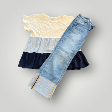 Cotton Bleu Top (Boutique) size Medium