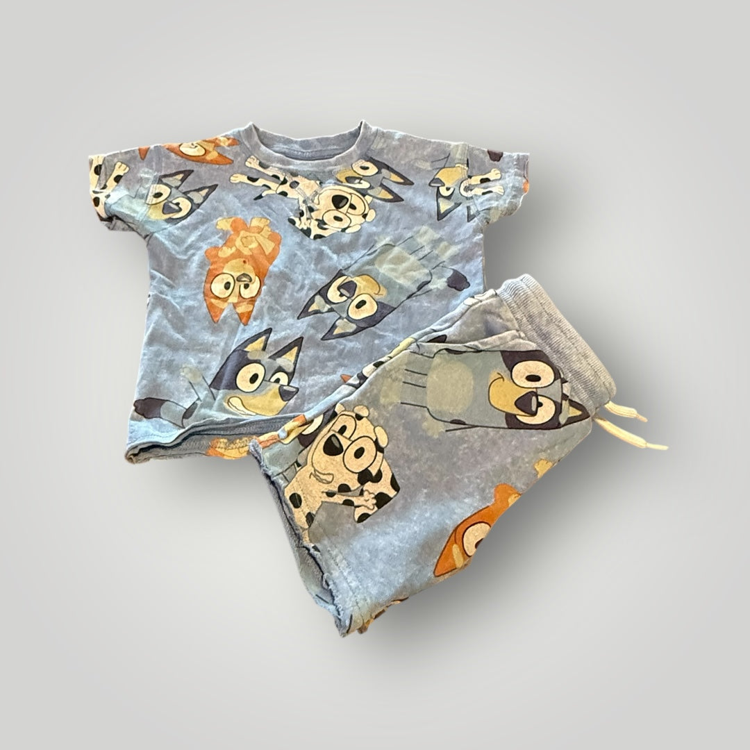 BLUEY Shorts set Boys size 2T