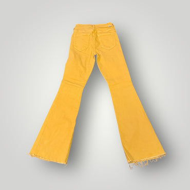 Mother The Weekender Fray Flare Jeans Size 25