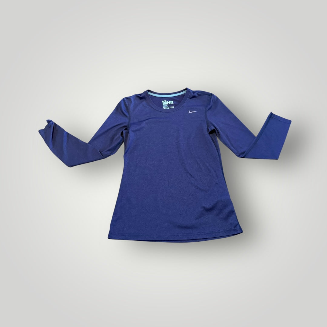 Nike Dri FIT Long Sleeve Performance Top Size Small
