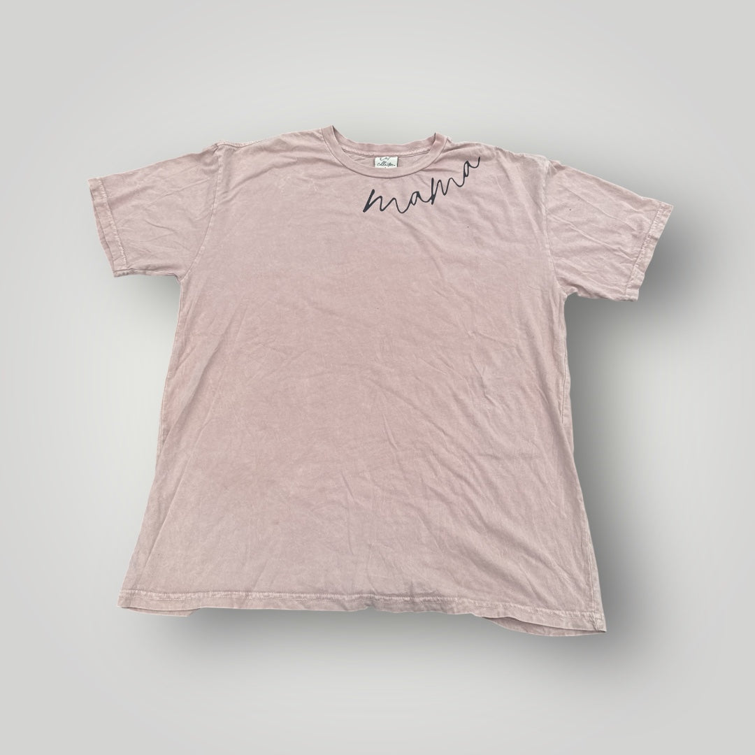 Blush “Mama” Graphic Tee Size Large