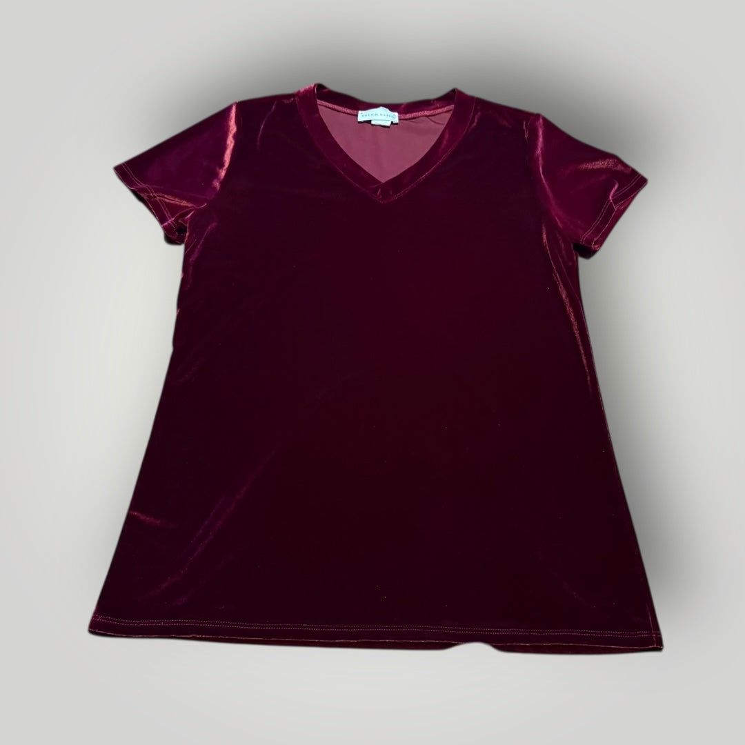 Coco + Main Burgundy Velvet Dress Size Large