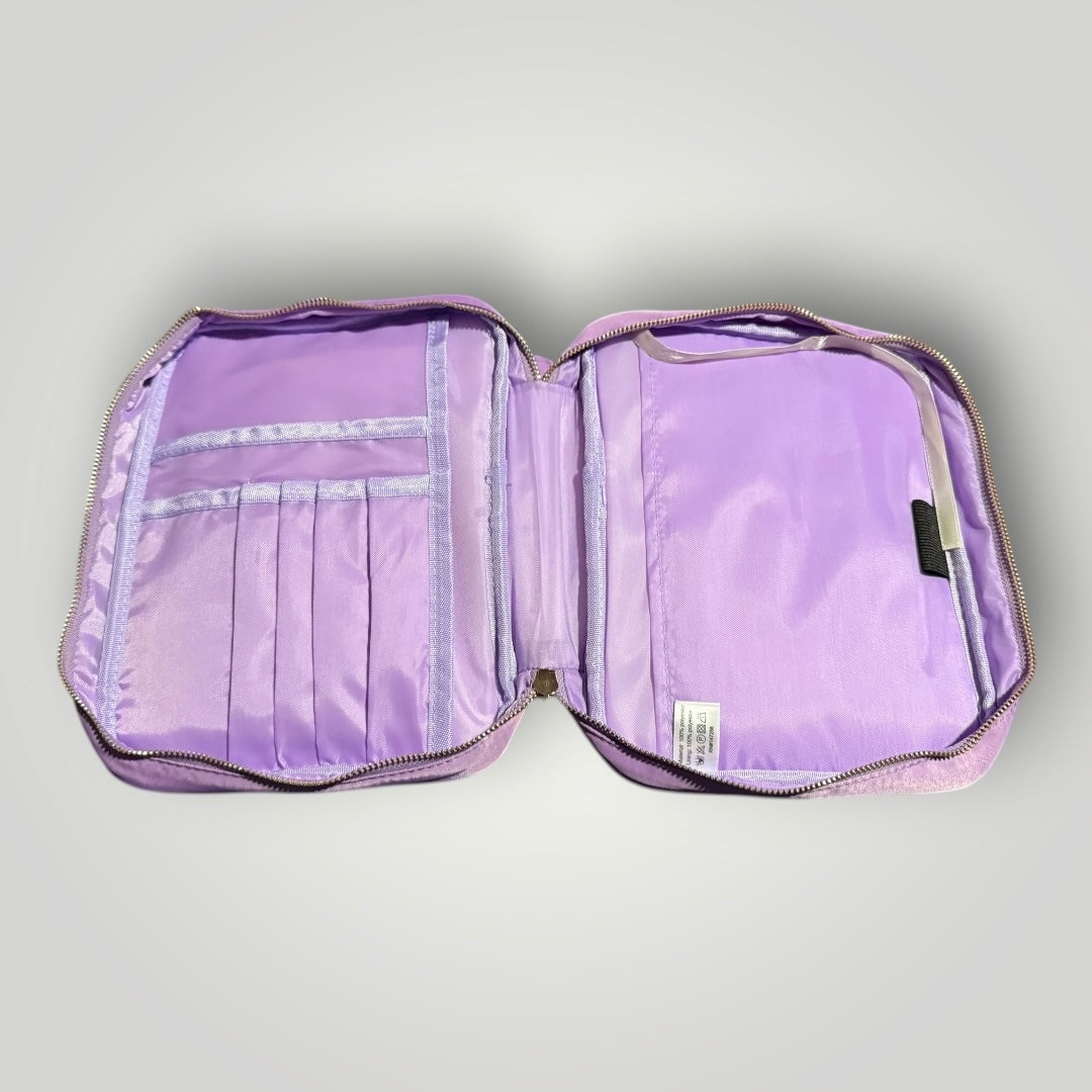 Simply Southern “Walk by Faith” Bible Cover Lavender