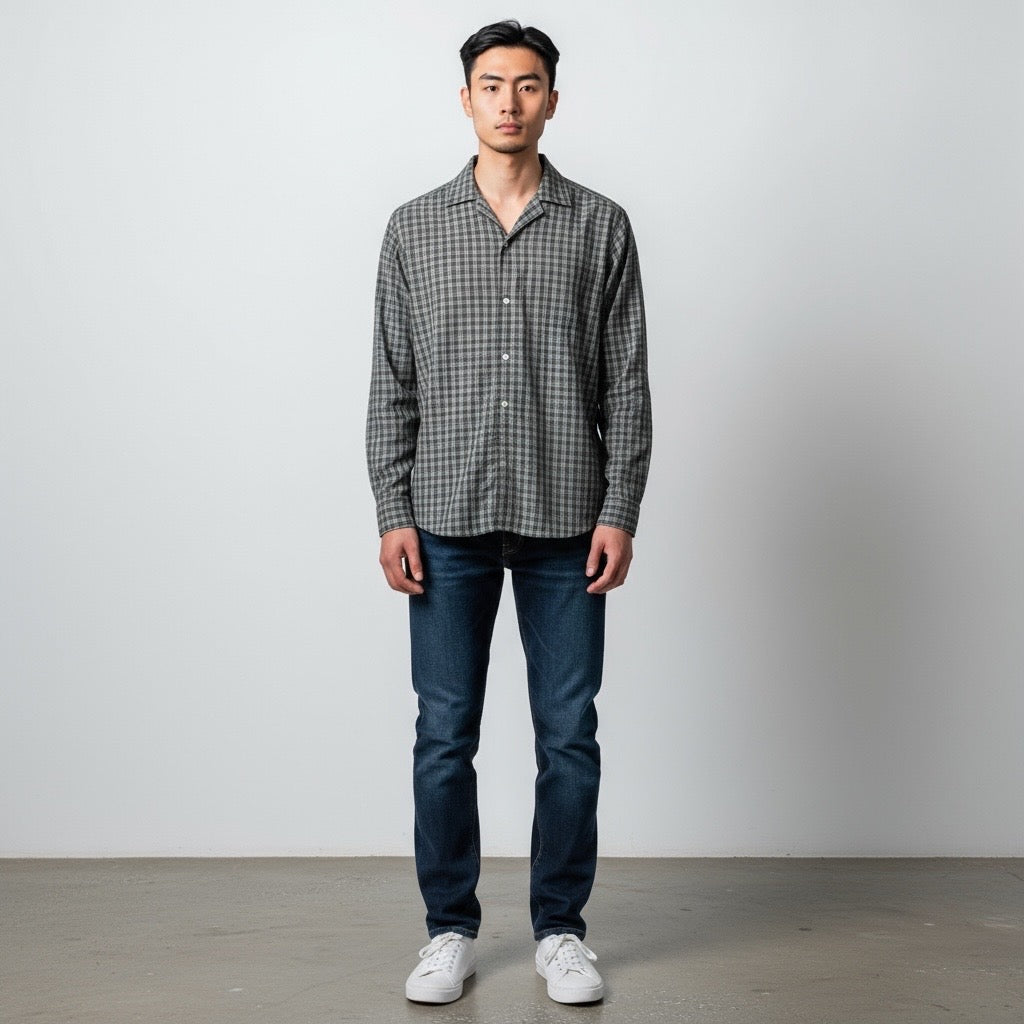 Free Assembly Men’s Button Down Shirt Size Large