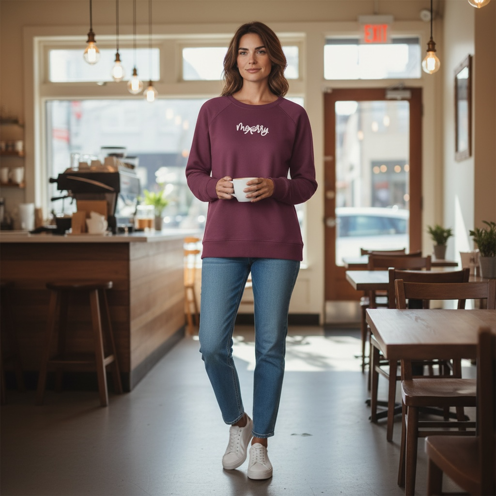 “Merry” Sweatshirt Double Zero Brand