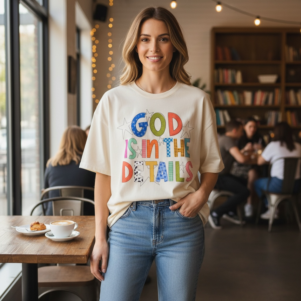 God Is In The Details Graphic Tee
