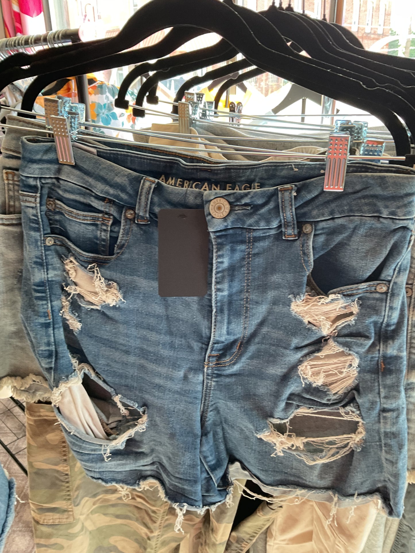Denim American Eagle jeans shorts, 14