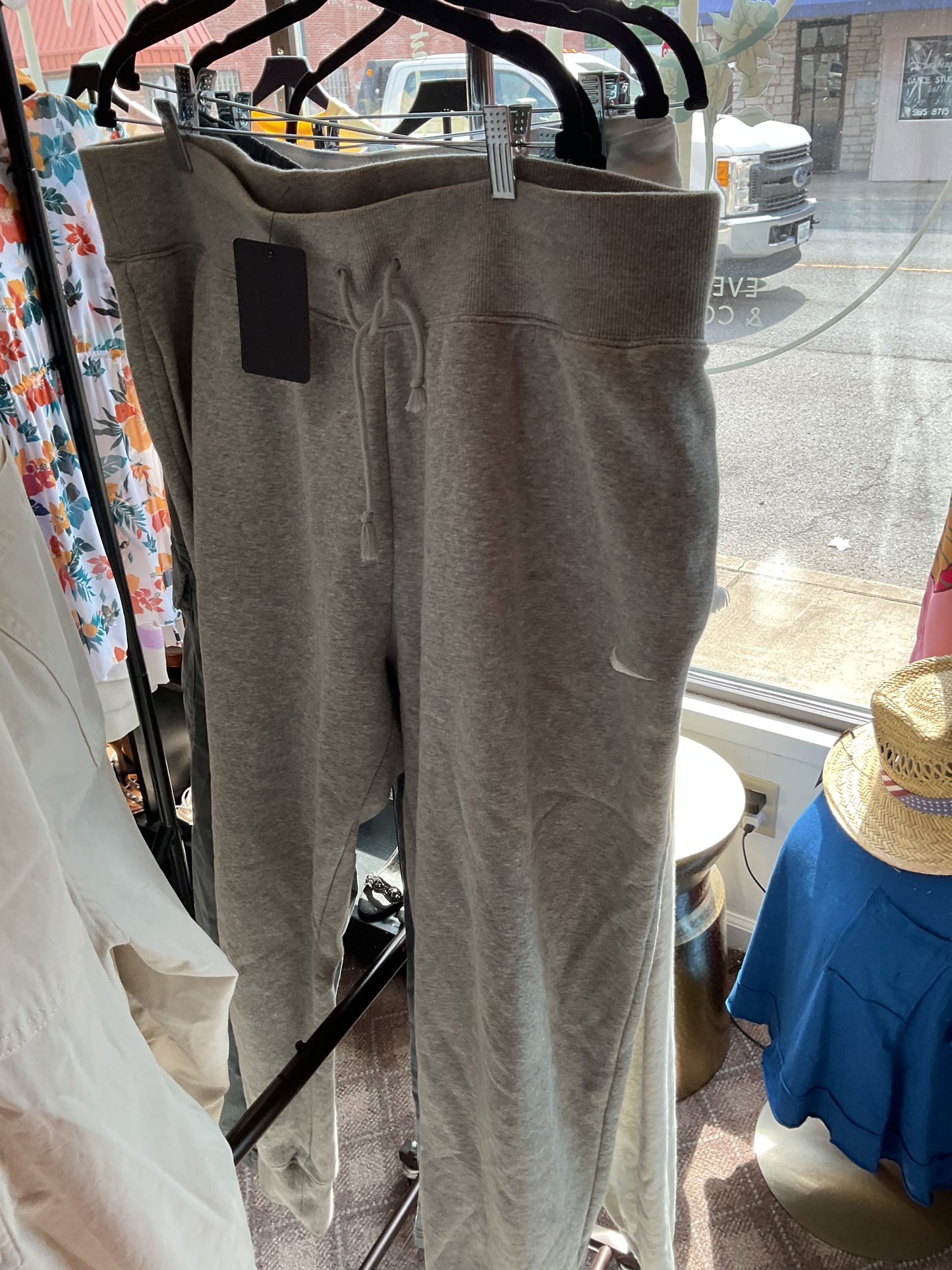 Gray Nike Women-Bottoms, XXL