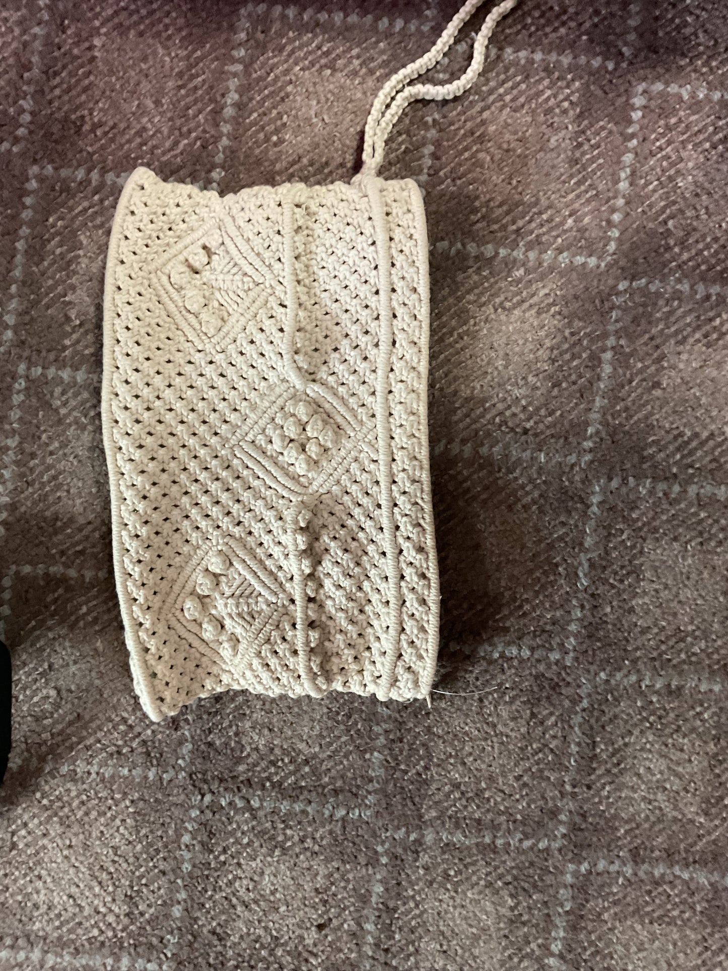 crochet No Brand handbag