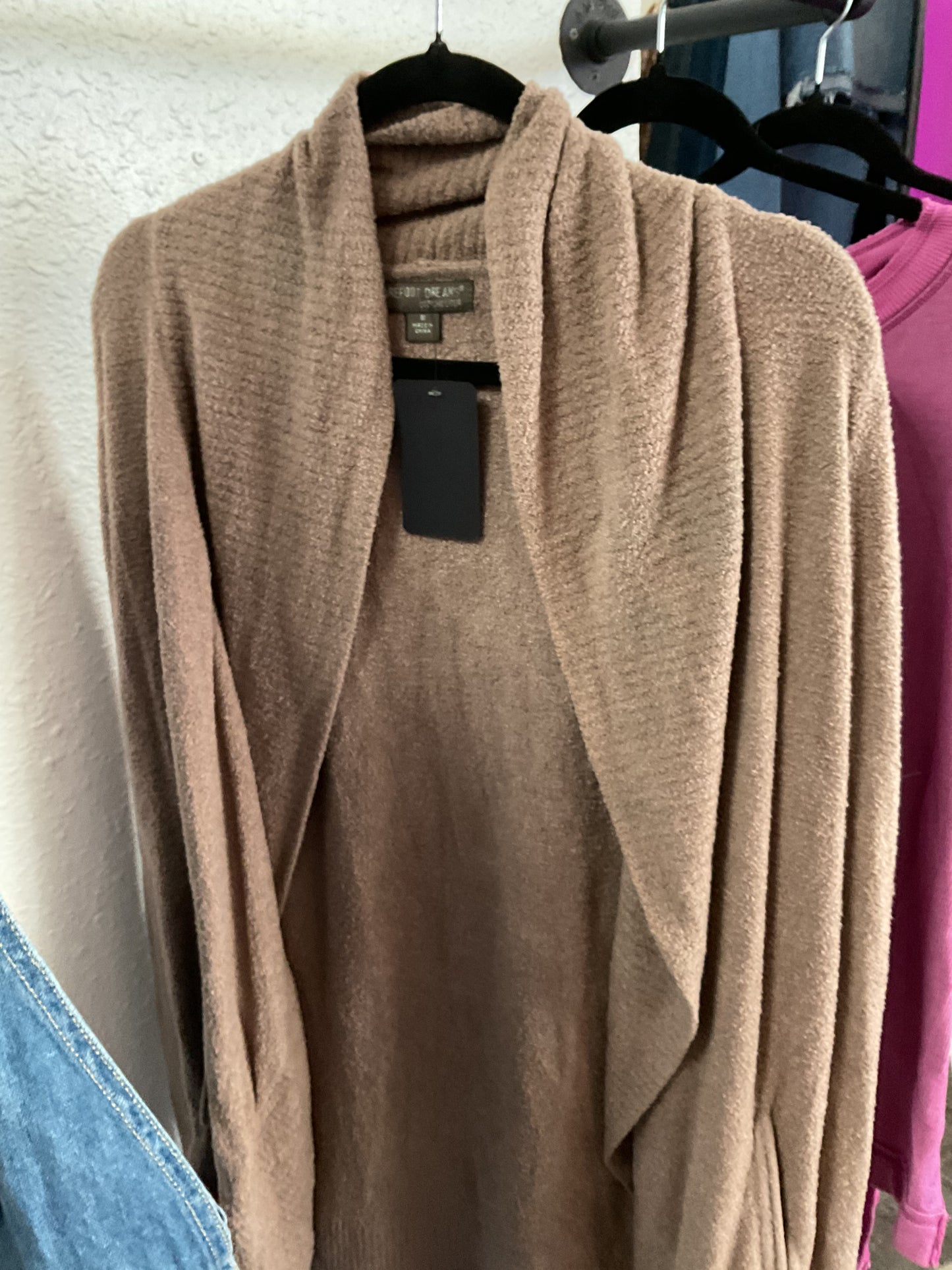 Brown Barefoot Dreams Women-Cardigans/Kimono, Medium