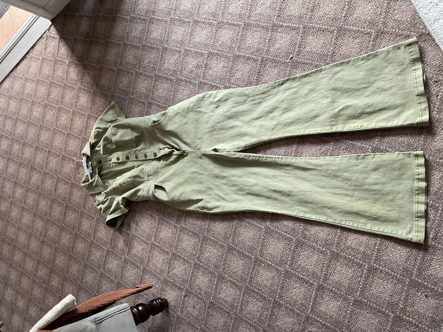 olive Urban Outfitters Coat, Medium
