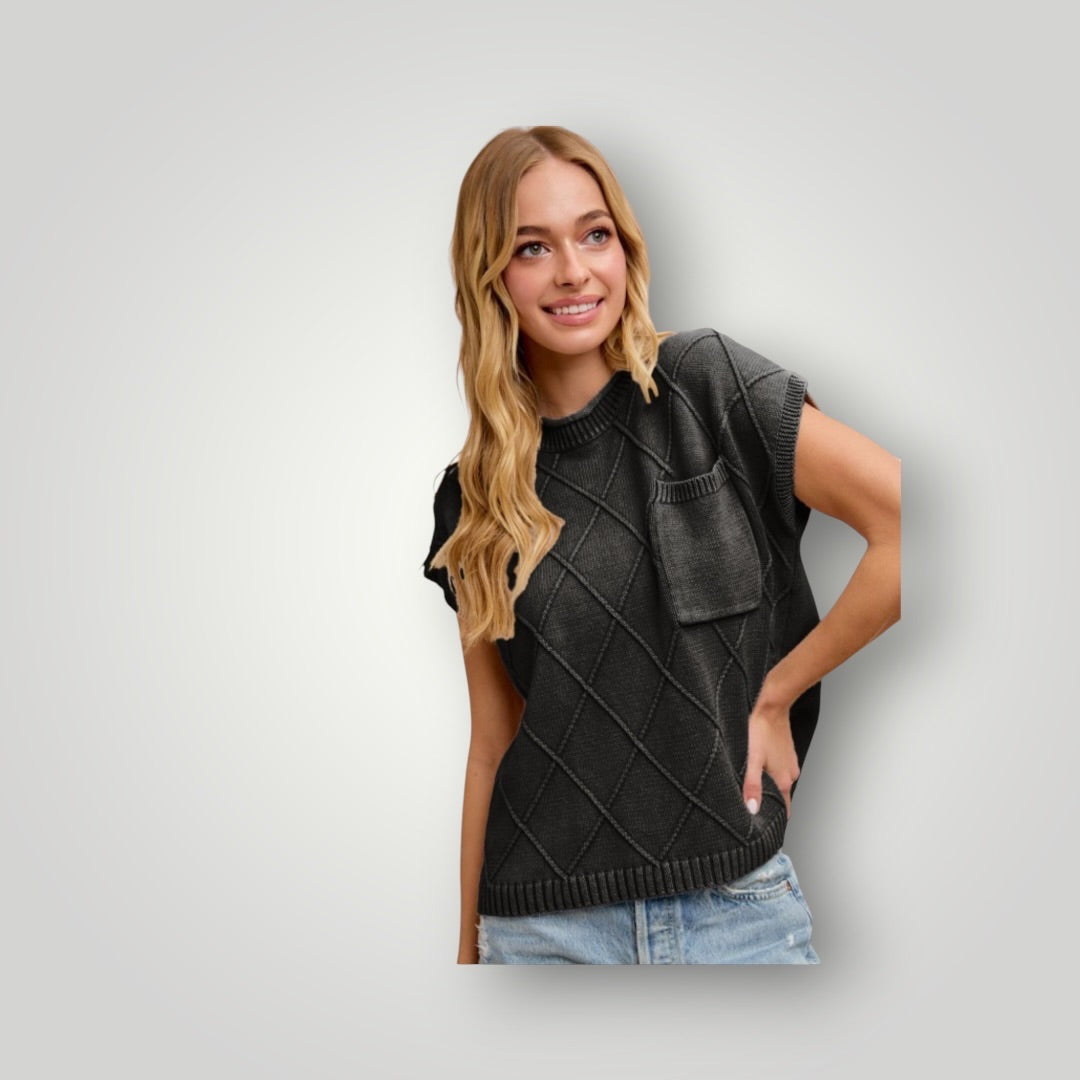 Charcoal Bibi Women-Tops, XL