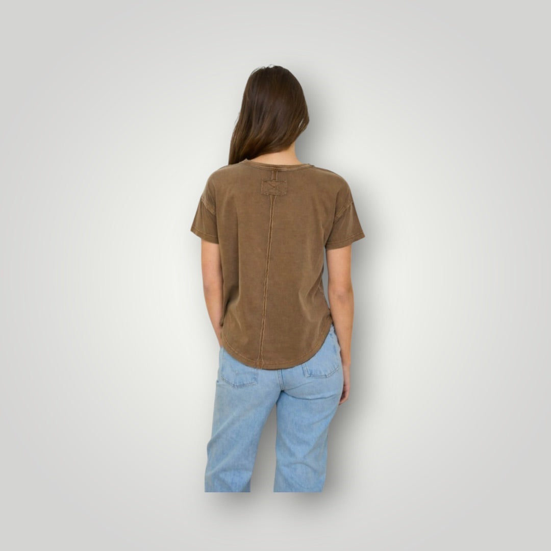 Brown JOA Women-Tops, Small