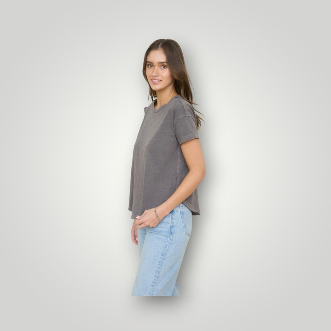 Charcoal JOA Women-Tops, Medium