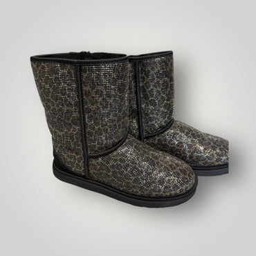 Black with metallic gold shimmer Ugg Women-Shoes, 10