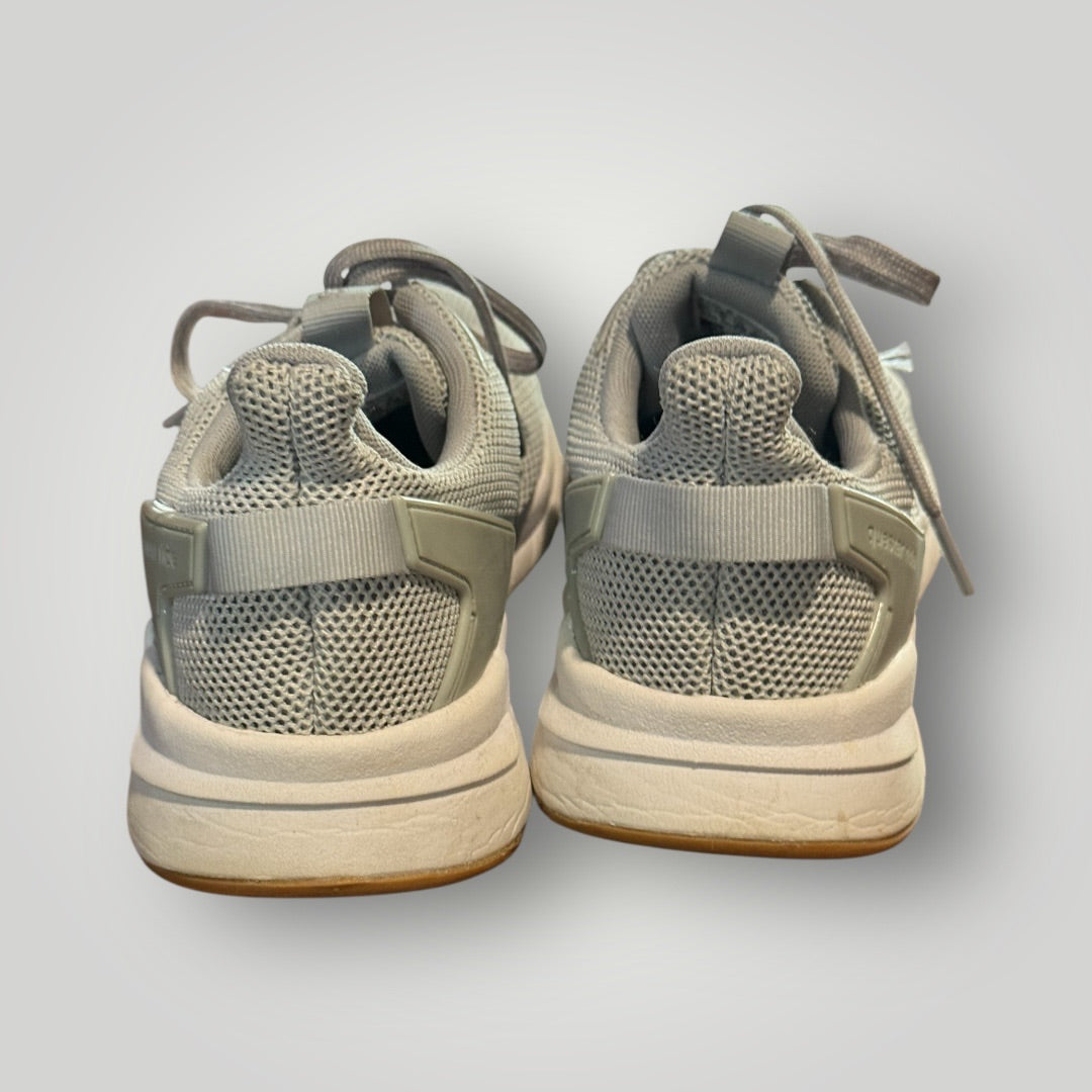 Light Grey Adidas Athletic Sneakers, 6.5