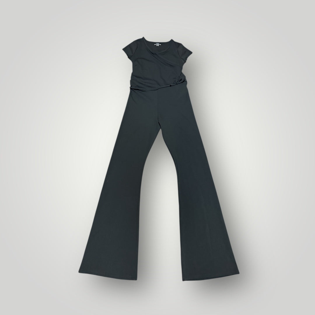 Black Abercrombie Kids Performance Jumpsuit, 15/16