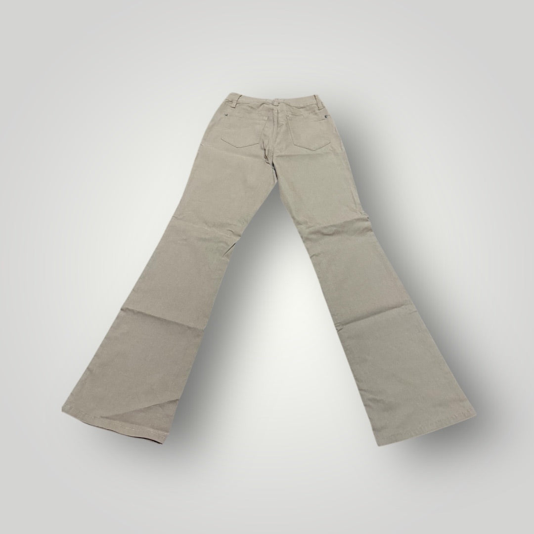 Taupe Royalty For Me Khaki Straight-Leg Pants, 16