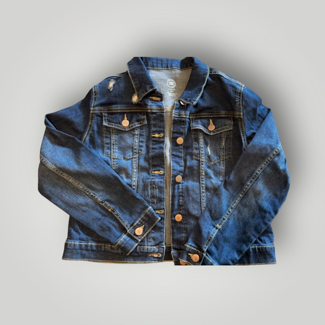 Girls Wonder Nation Denim Jacket Size L (10-12)