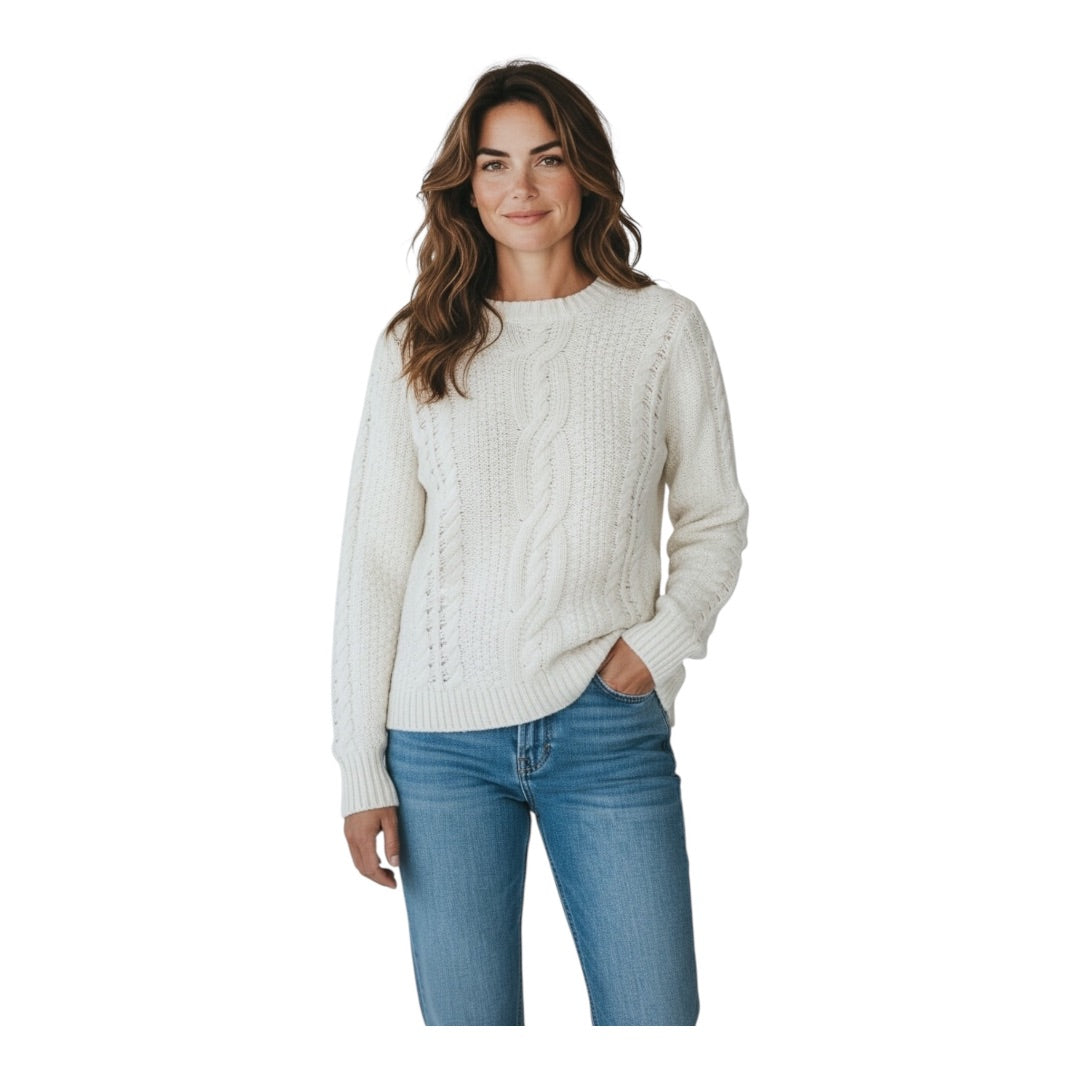 Cream Aeropostale Women-Tops, Small