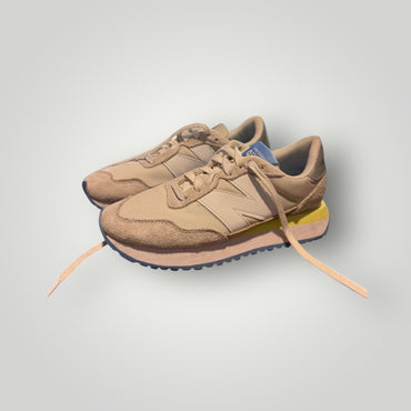 Baby Blue/Grey New Balance + FIGS 237 Women-Shoes, 5