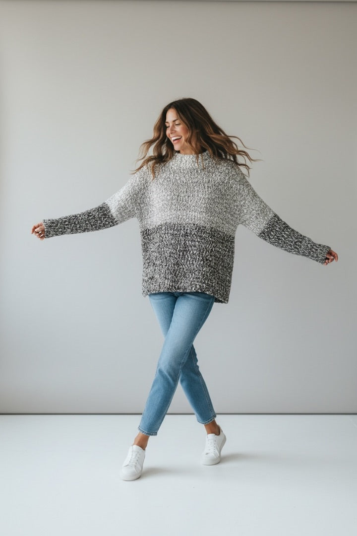 Grey/black/white Maurice’s Women-Tops, Medium