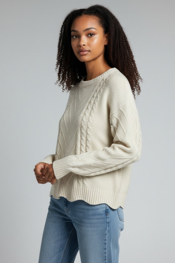 Cream Maurice’s Women-Tops, Medium