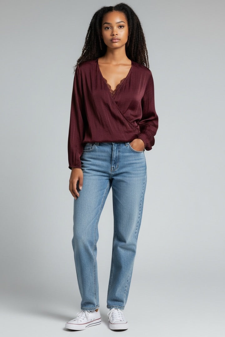 Wine Maurice’s Women-Tops, Large