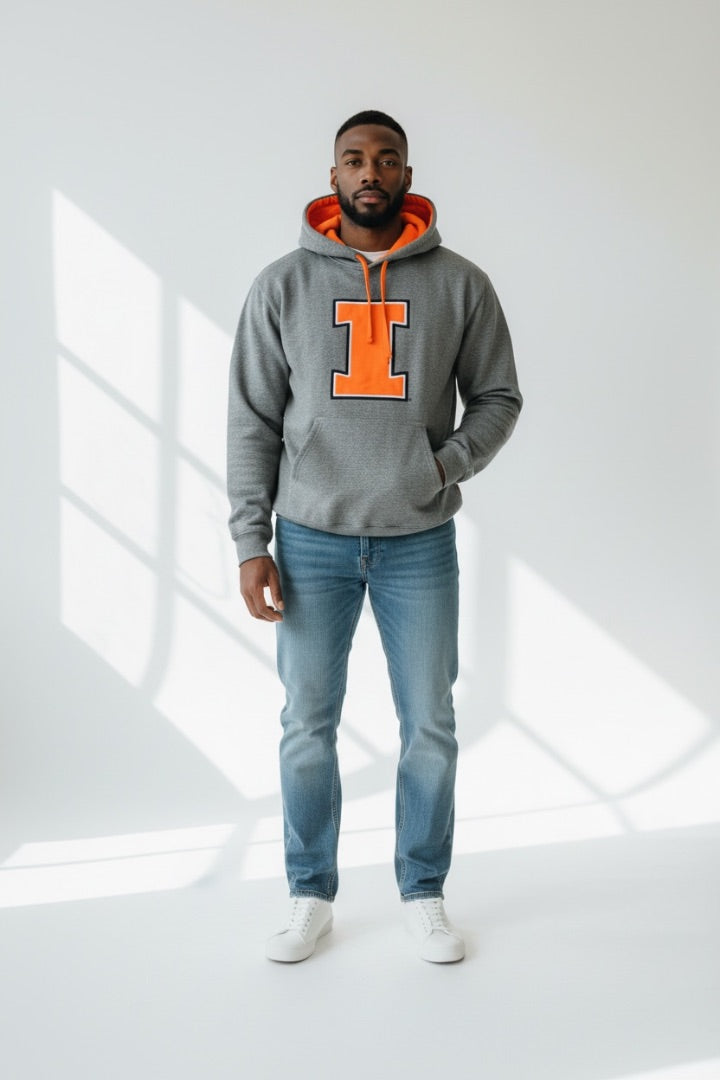 Grey E5 Men-Top, 2XL