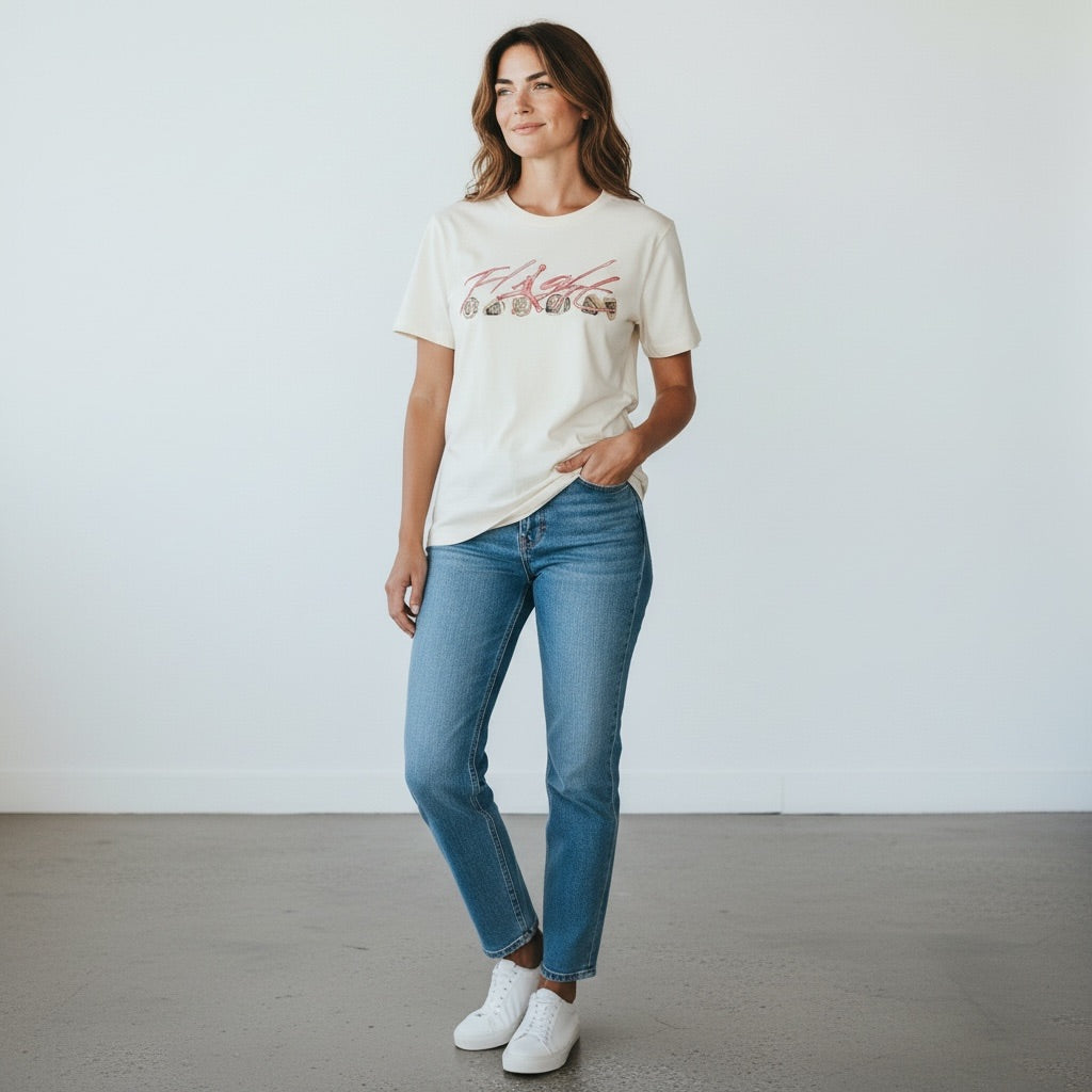 Light Cream Air Jordan Women-Tops, Small